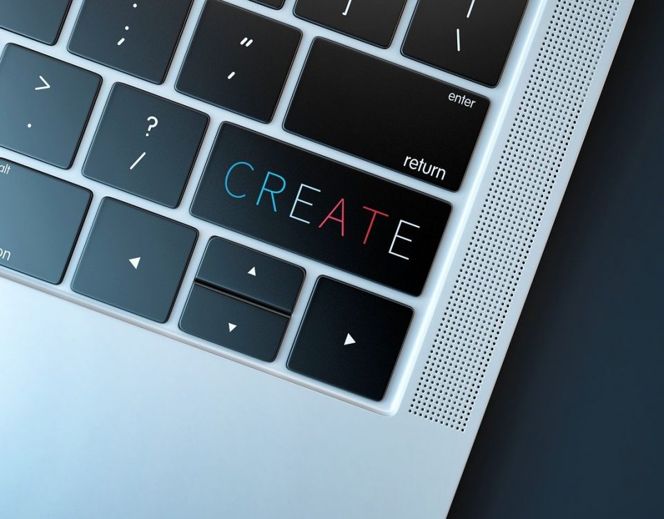 Klawiatura z przyciskiem CREATE