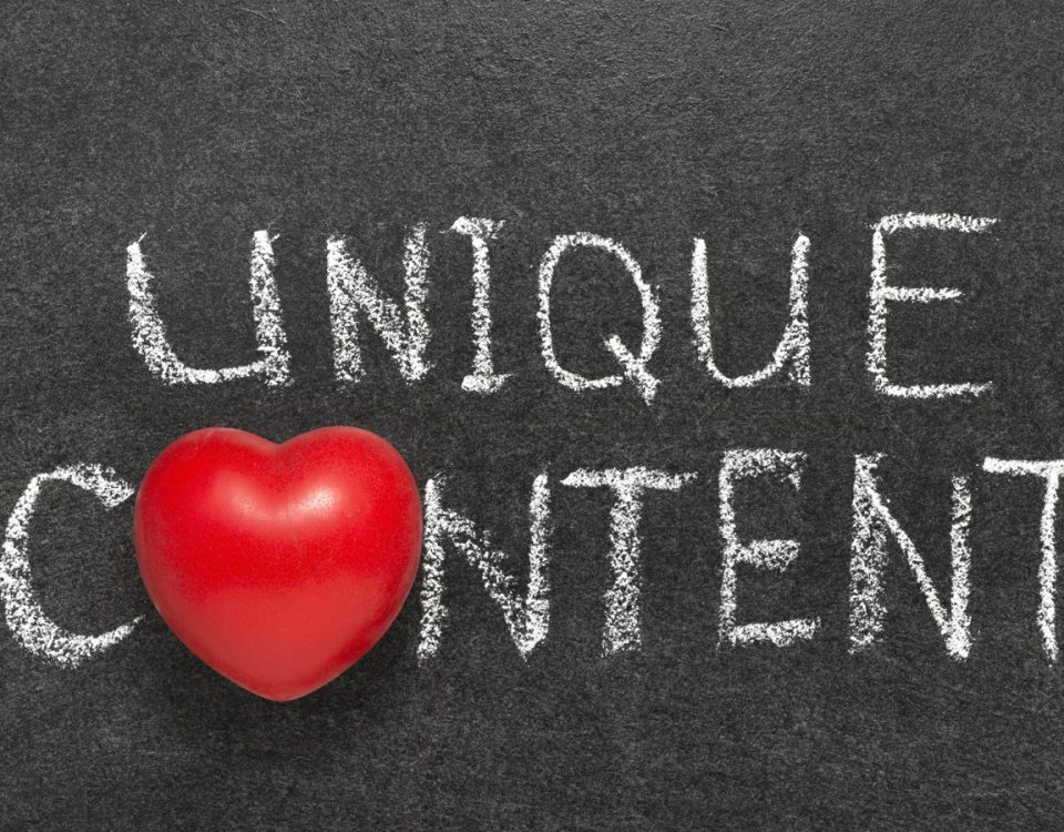Unikatowa treść na stronie